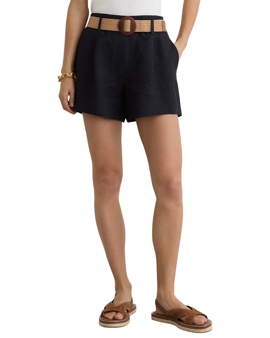 Short de mezcla de lino