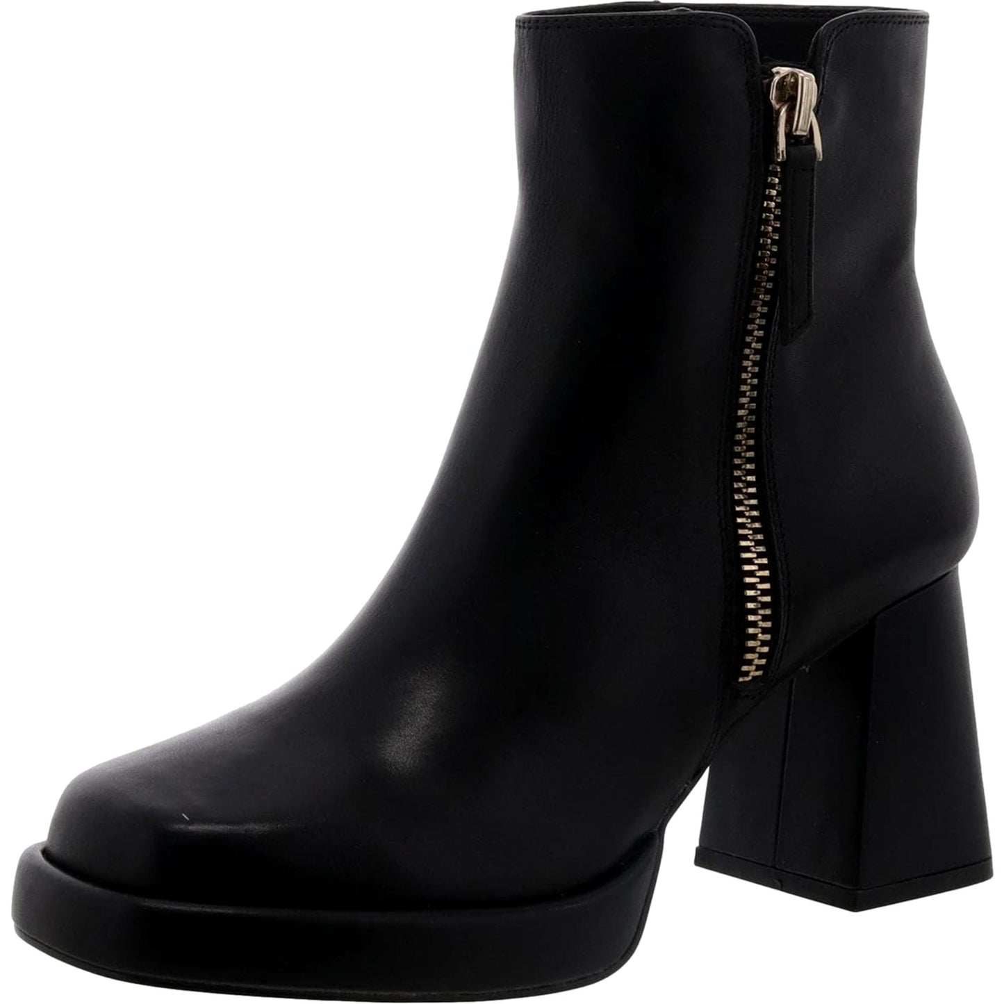 Calzado de mujer de cuero color negro