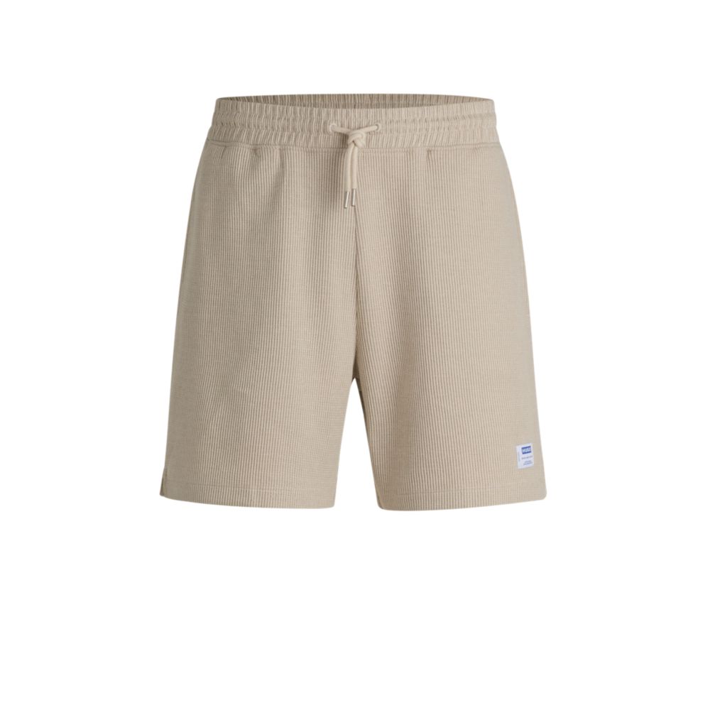 Short de algodón de corte amplio