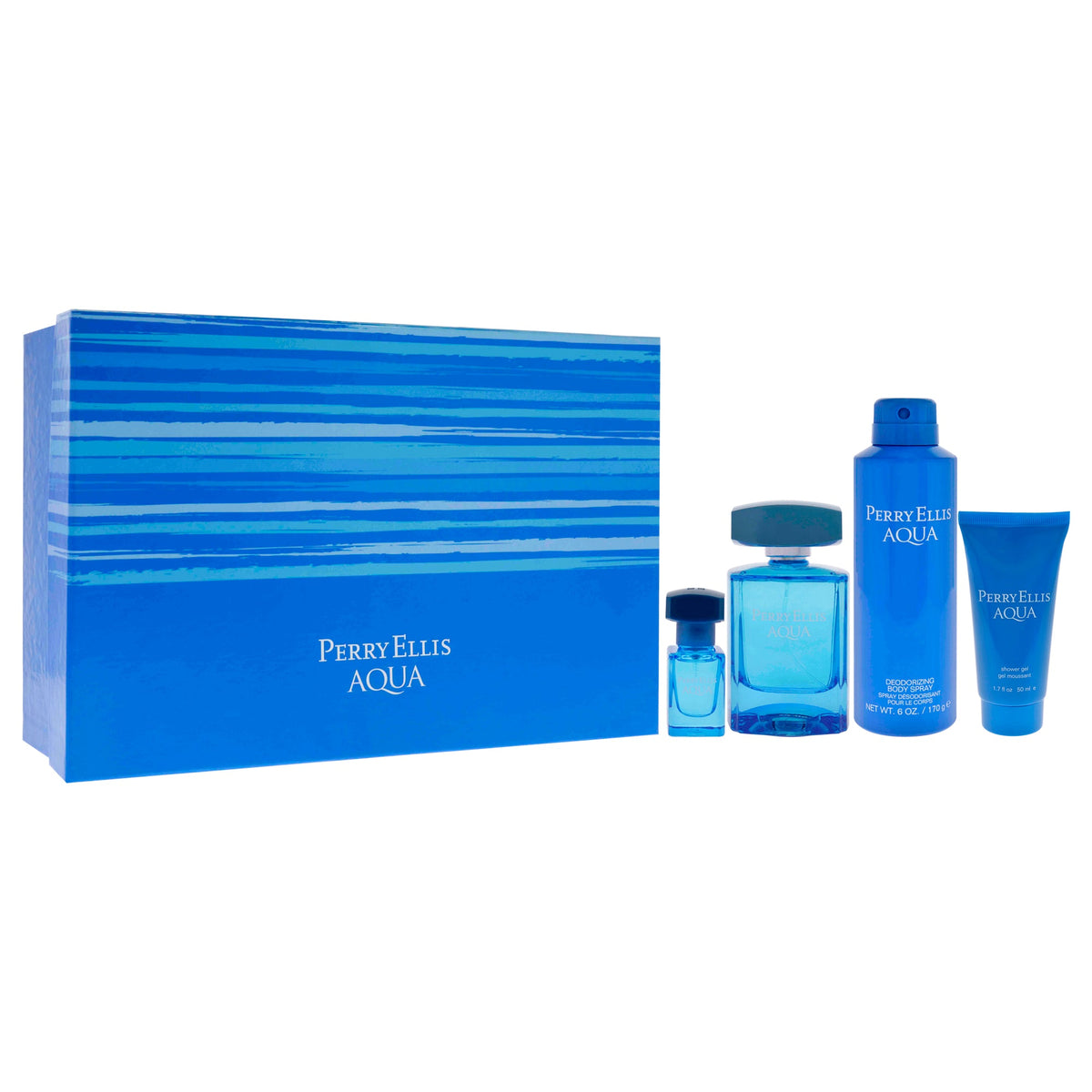 Gel de baño de hombre (4 unidades) 3,4 oz + 0,25 oz + 6,8 oz