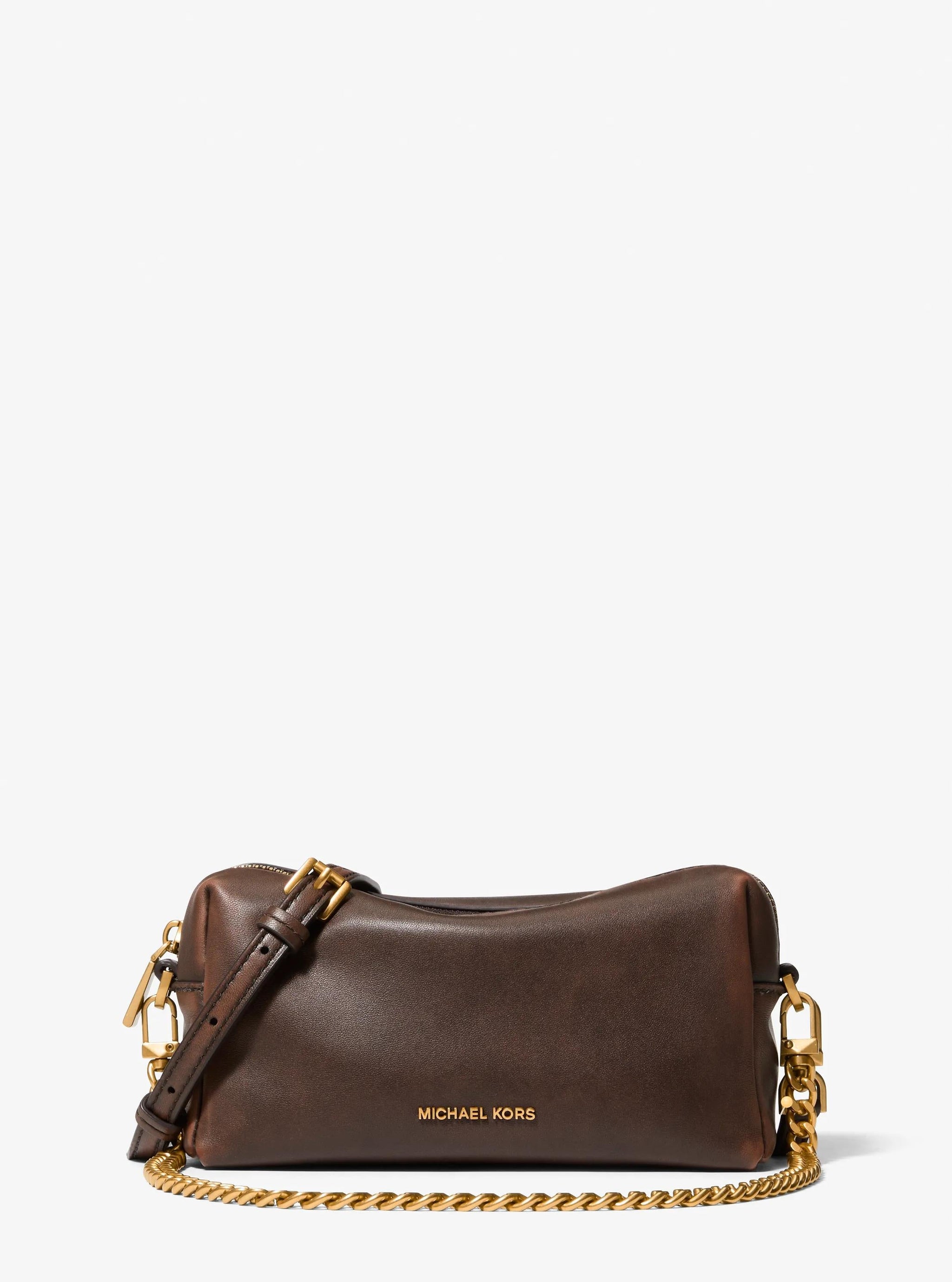 Bolso cruzado de cuero