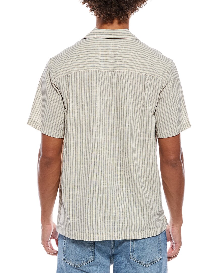 Camisa de mezcla de lino