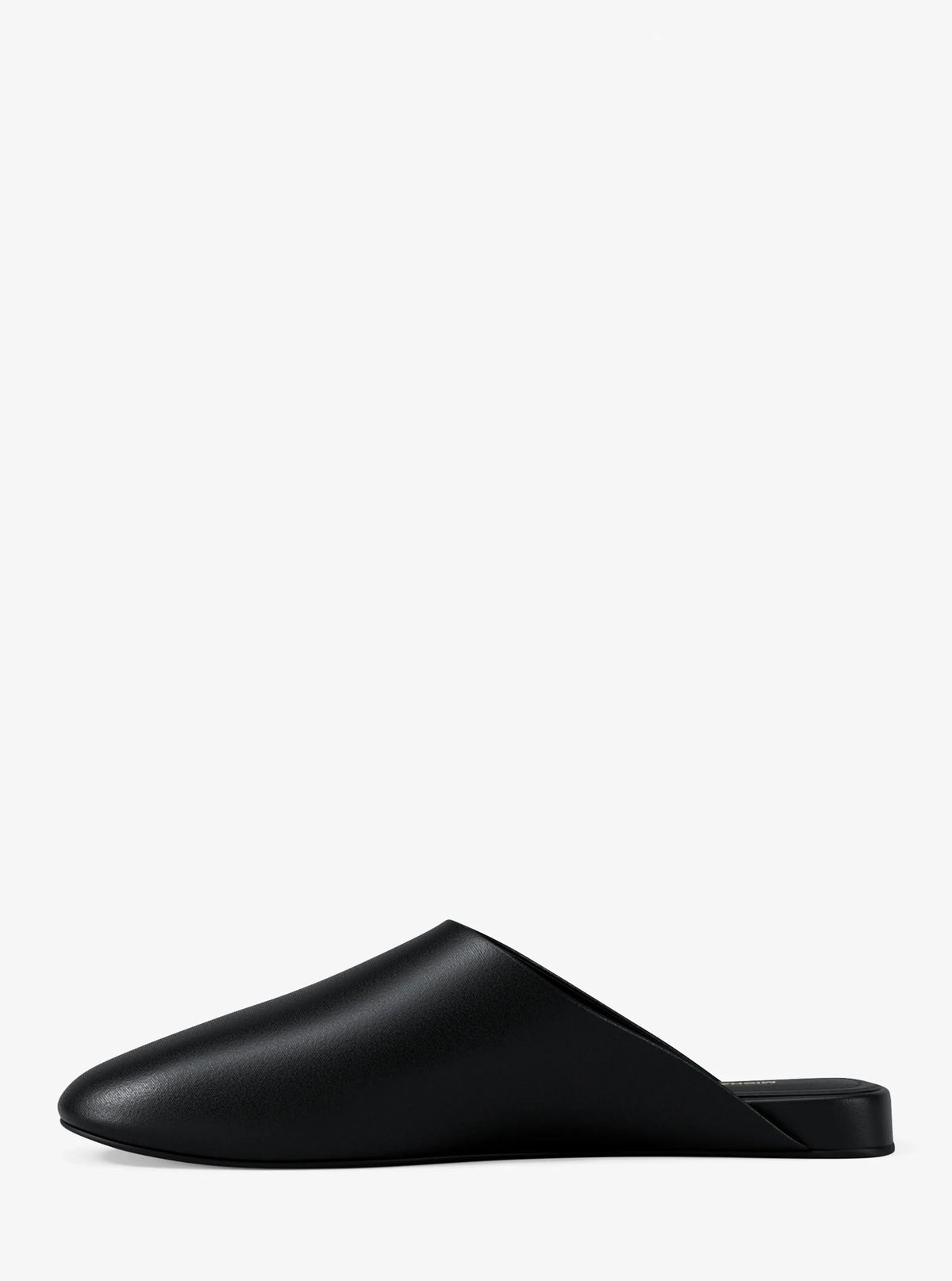 Zapatos destalonados de cuero