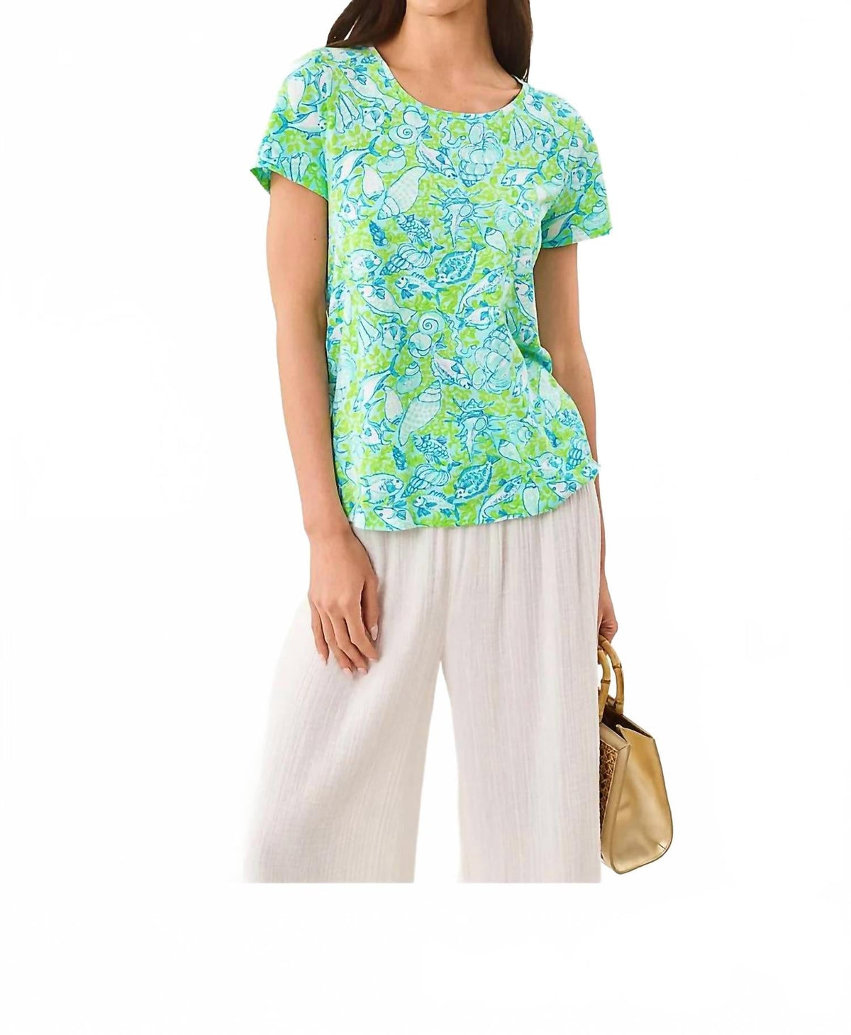 Top color azul