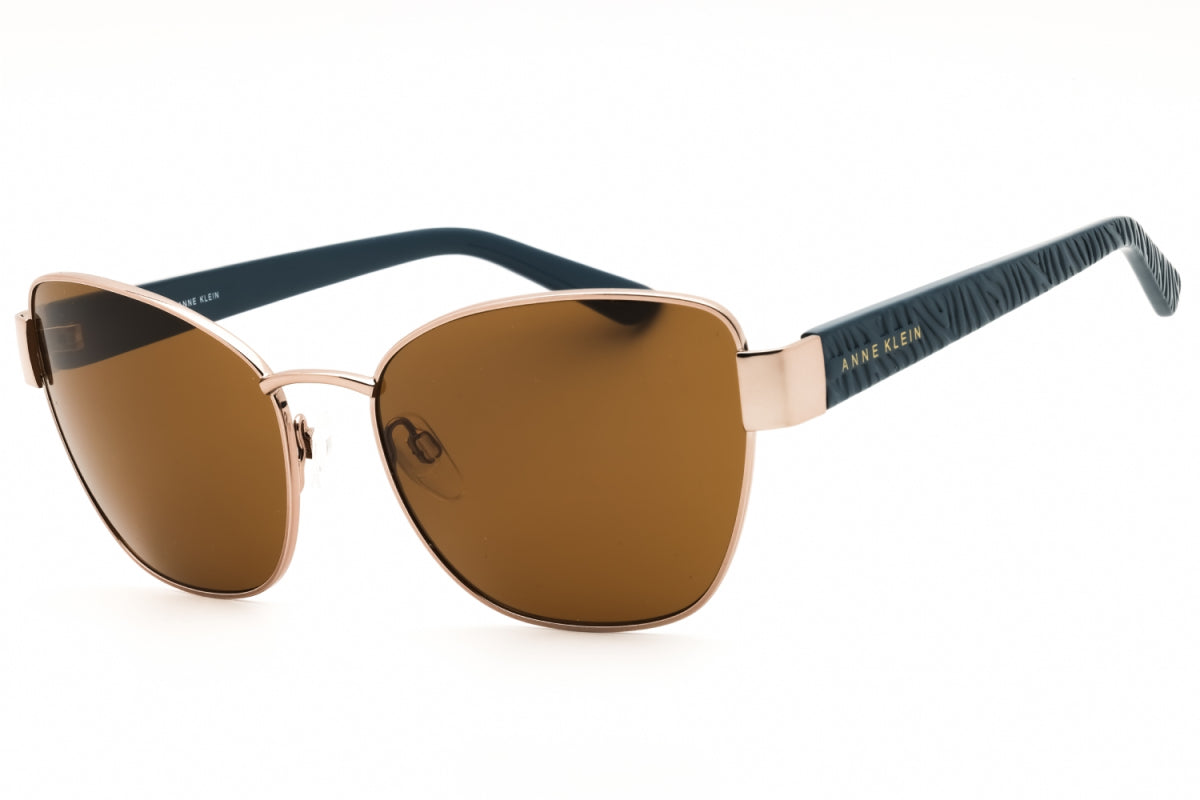 Gafas color oro rosa y café