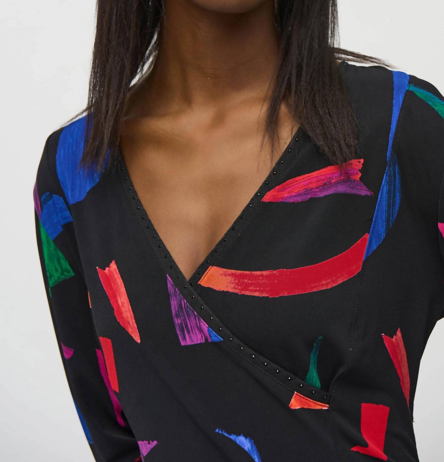 Top color negro