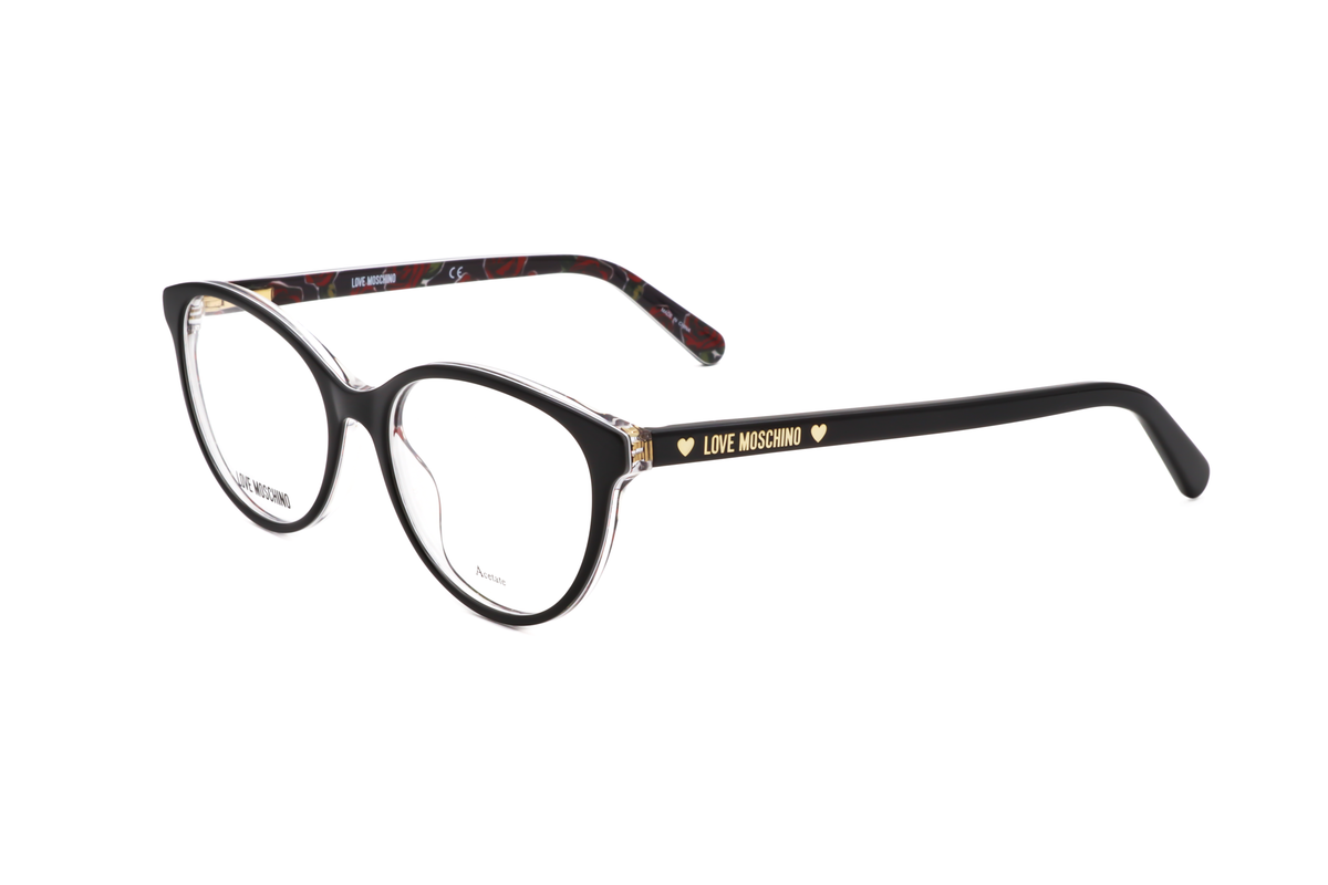 Montura para gafas de mujer 52 mm color negro