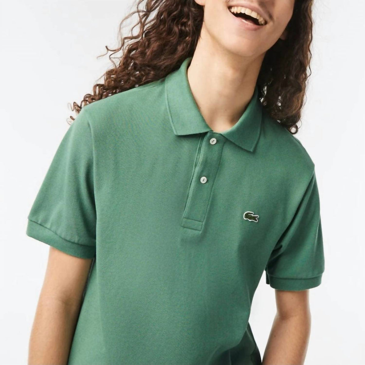 Polo de algodón color caqui
