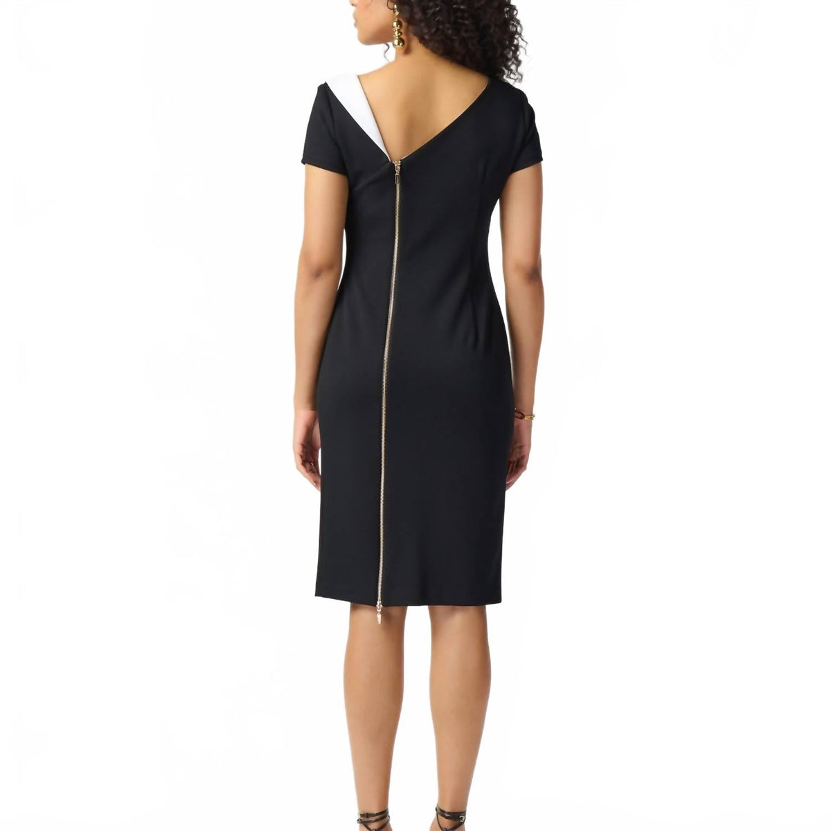 Vestido corto color negro