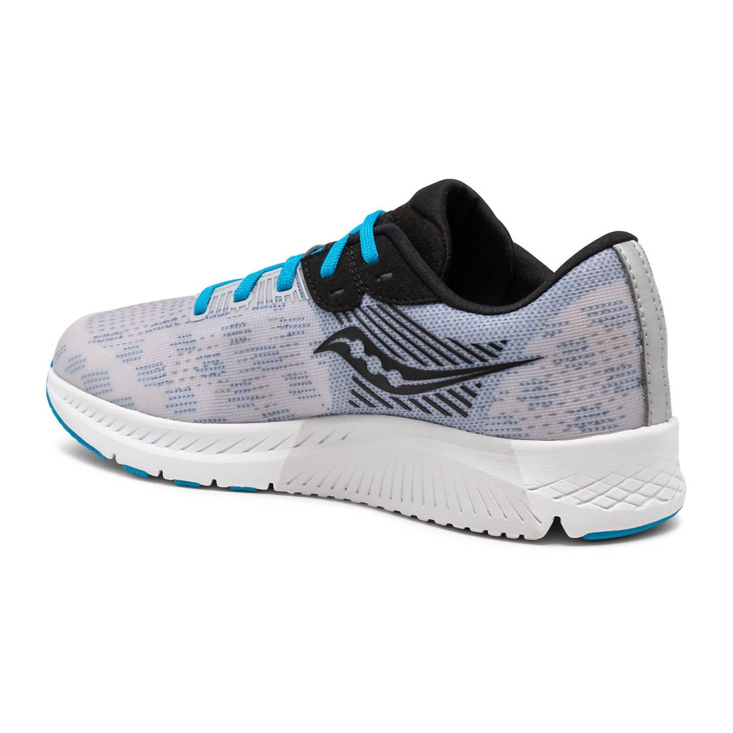 Tenis infantil color negro y azul