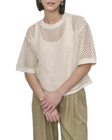 DKNY Top Tejido Crochet