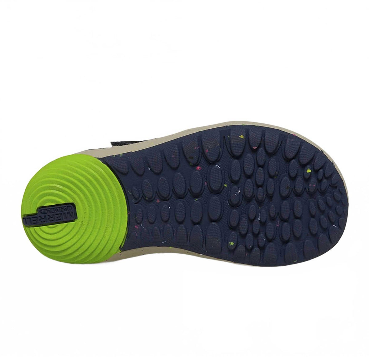 Tenis para bebé color azul marino y verde