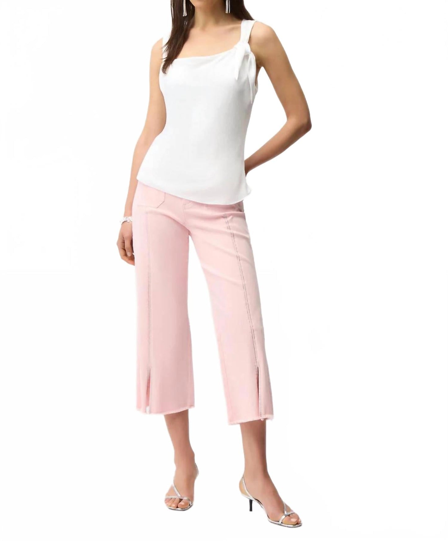 Jean color rosado