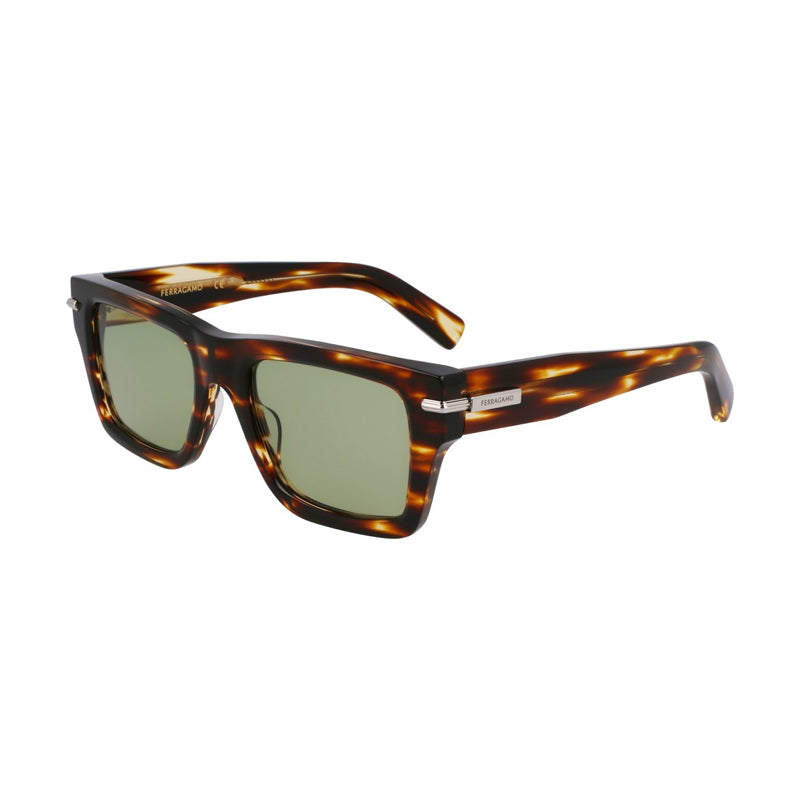 Gafas color café y verde