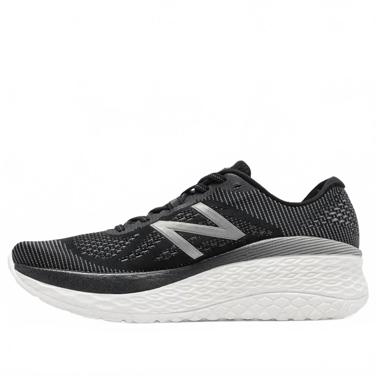 Tenis para correr de hombre color negro y blanco