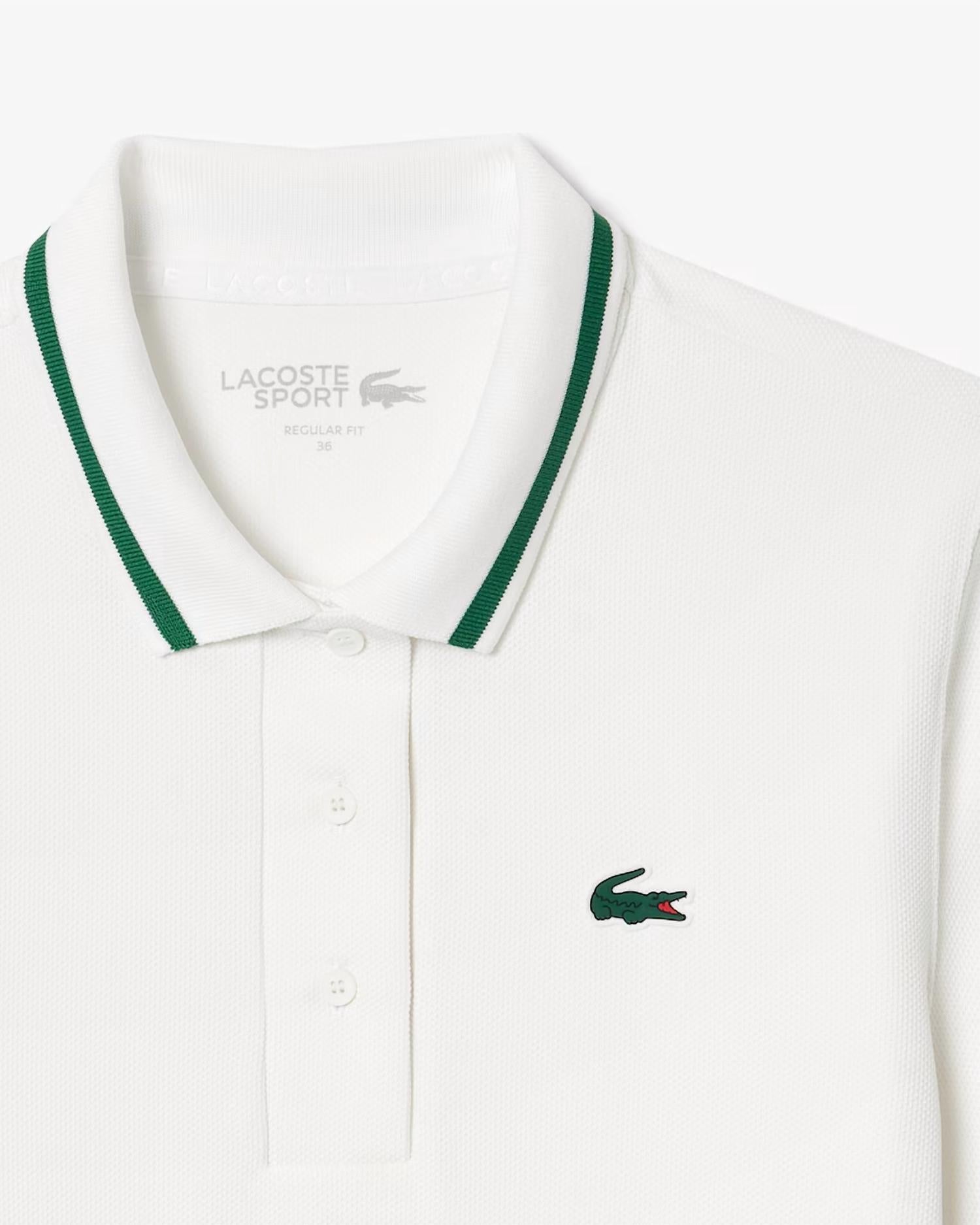 Polo a rayas color blanco