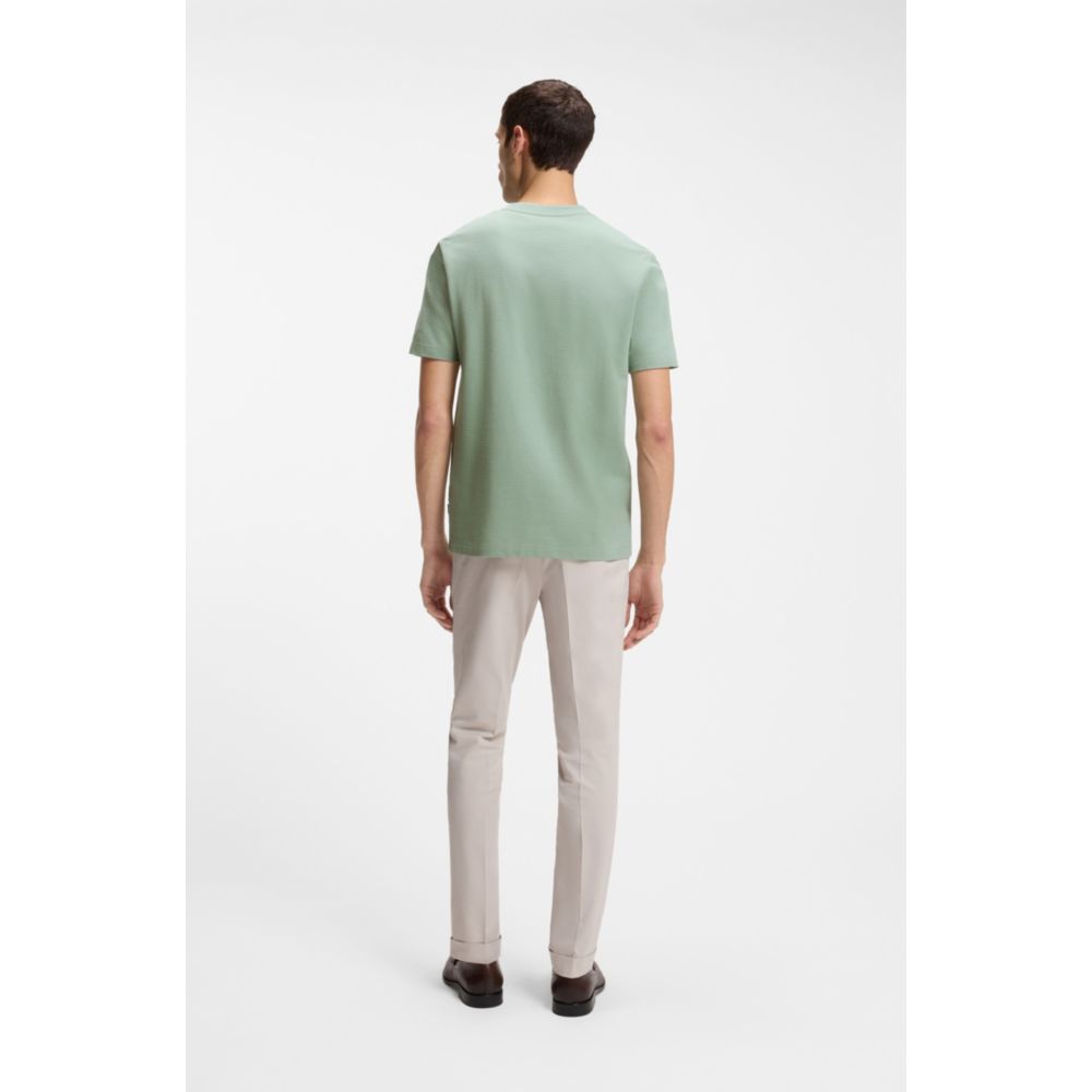 Camiseta de mezcla de algodón