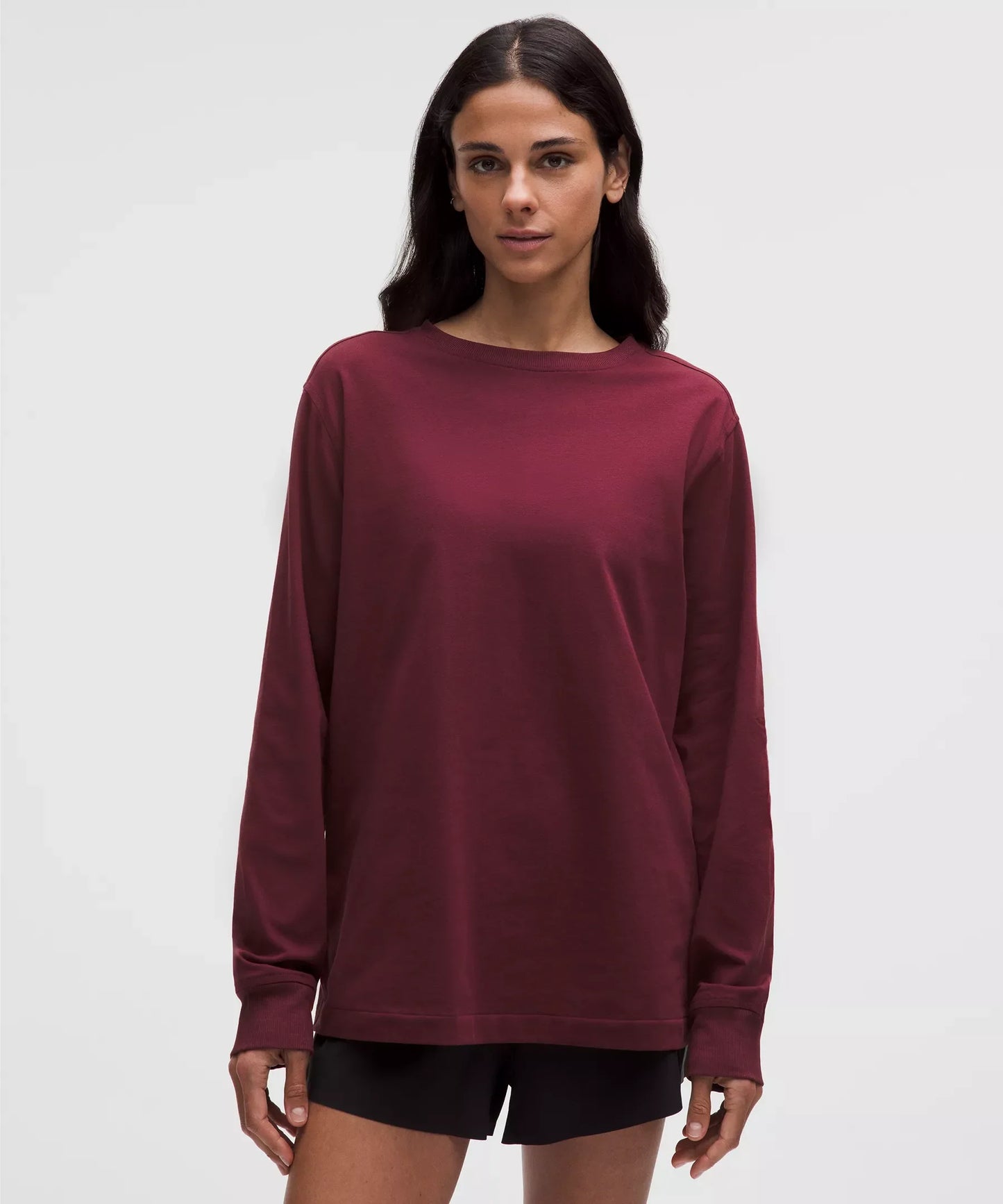 Camisa de algodón de manga larga