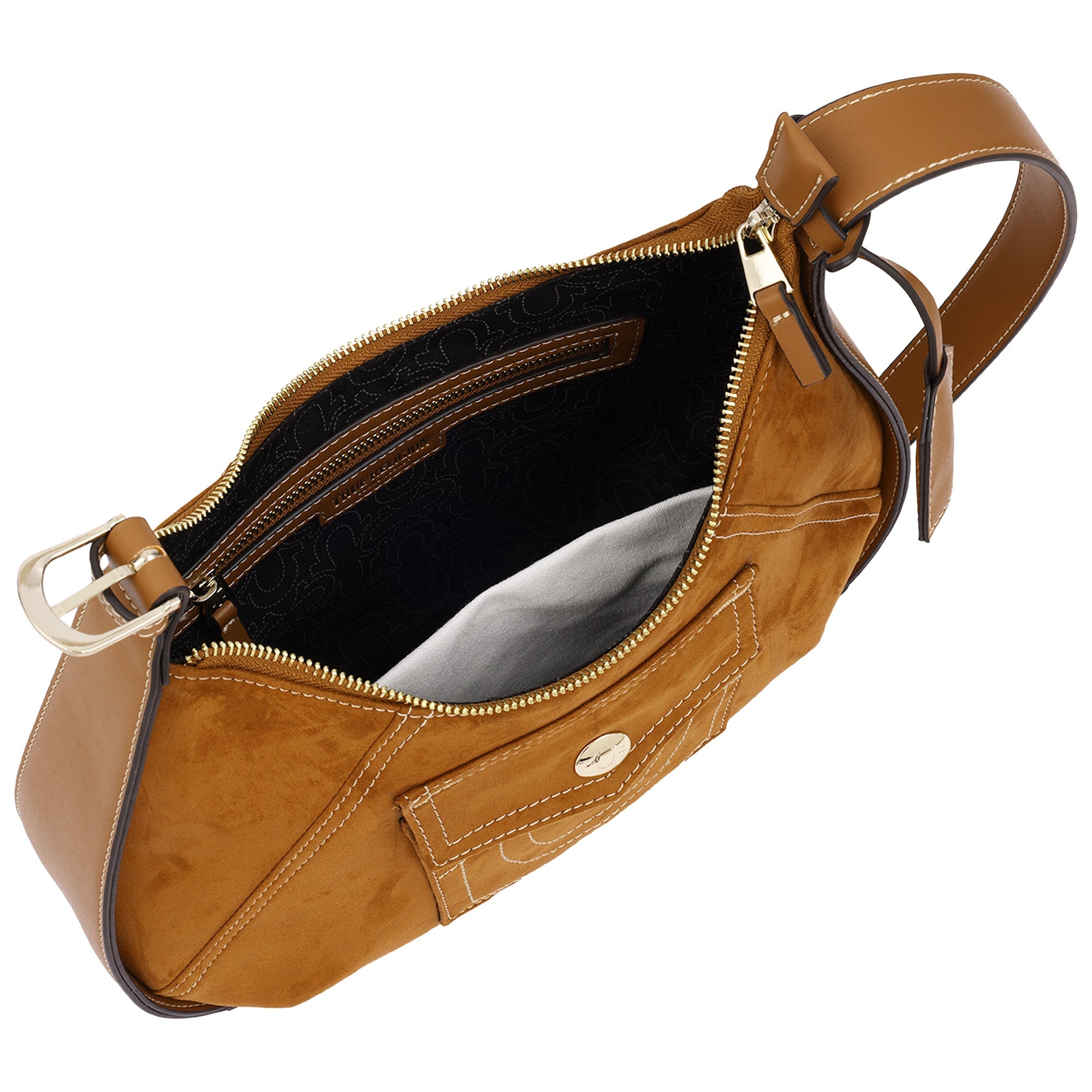 Bolso de gamuza