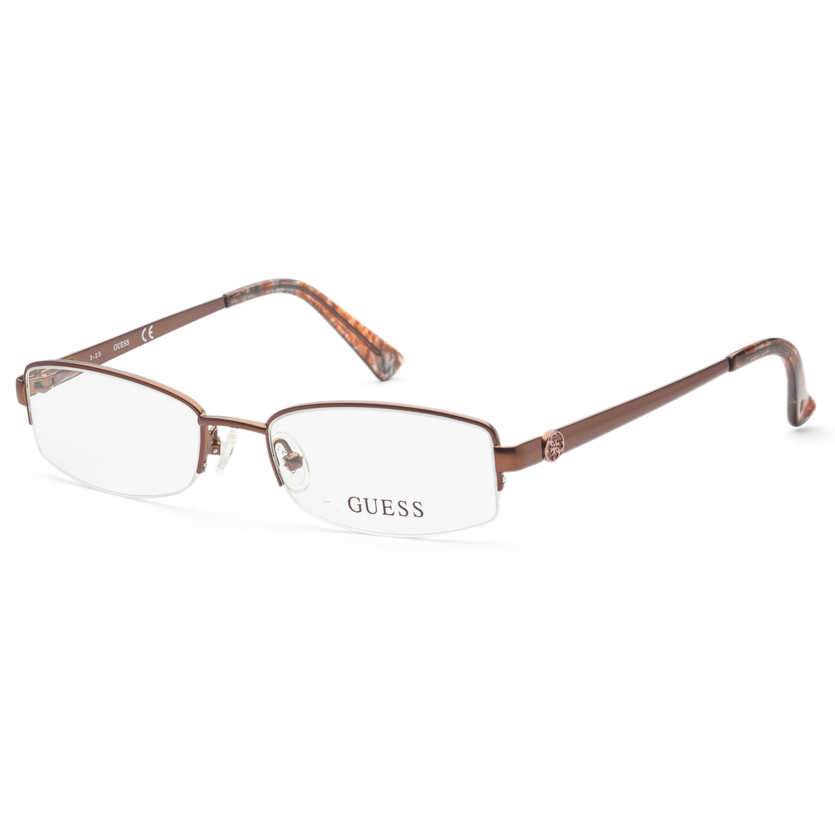 Montura para gafas de mujer 50 mm color café