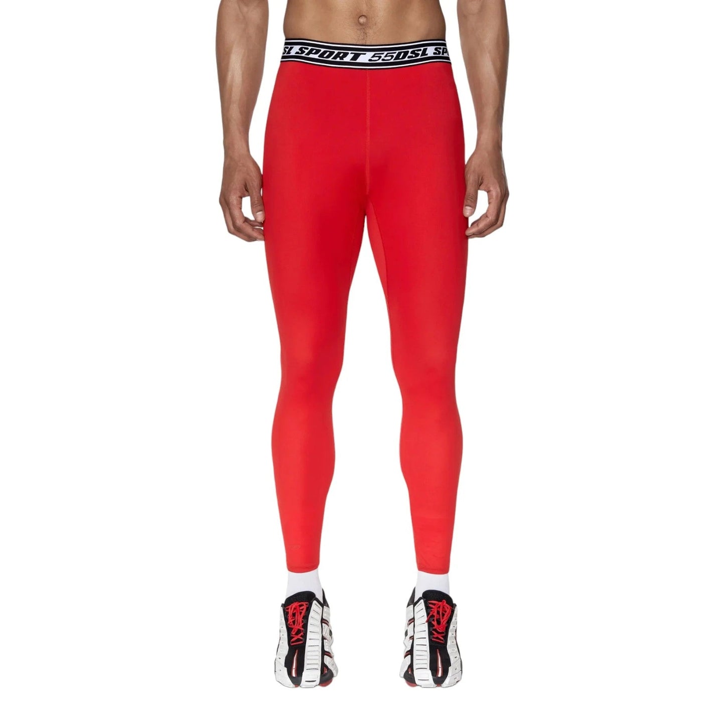 Leggings color rojo