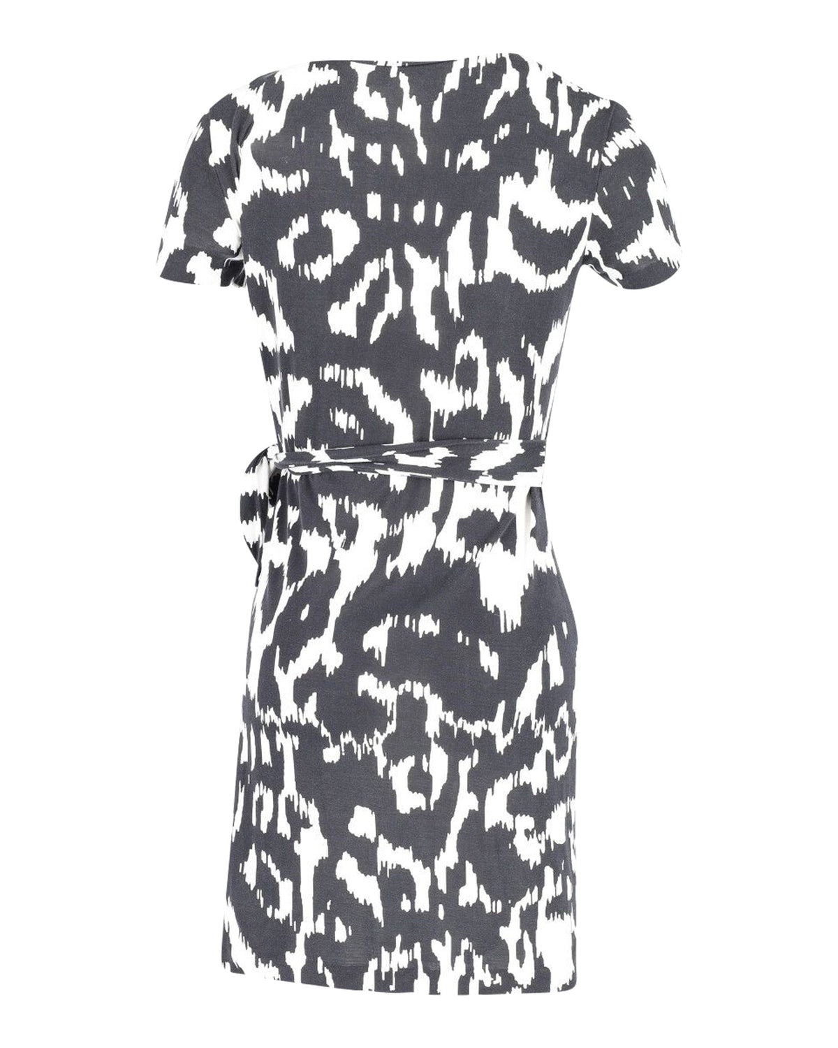 Vestido de seda corto color negro