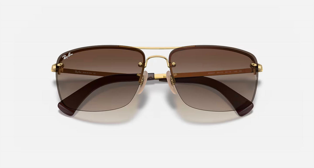 Gafas de sol unisex color café