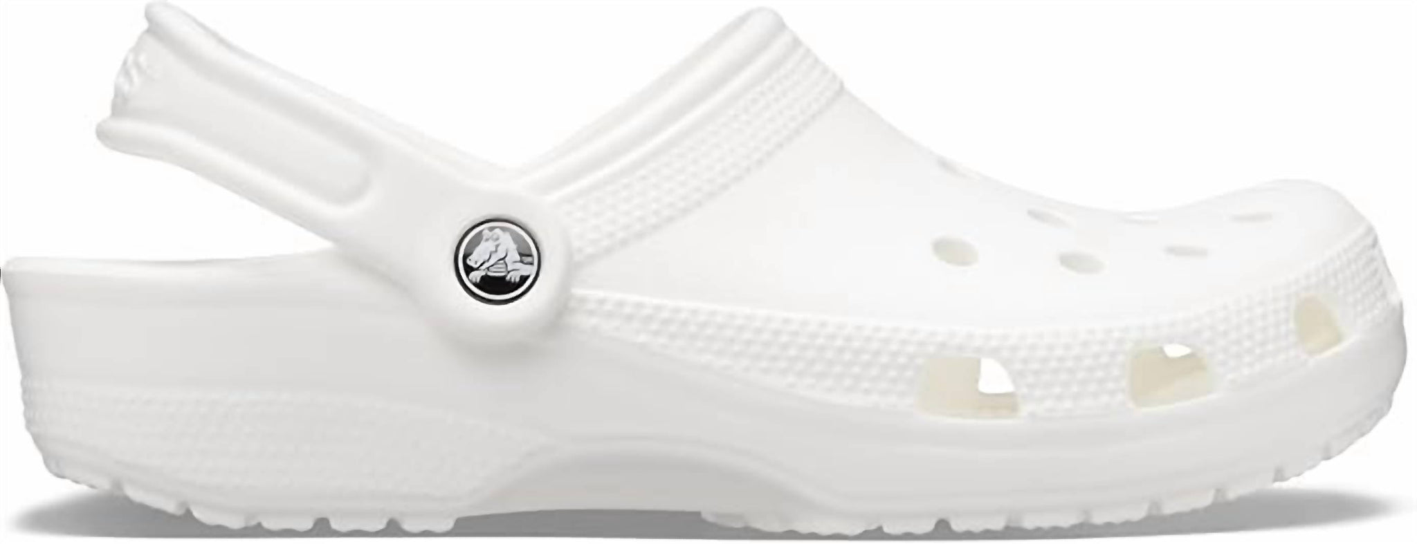 Zuecos unisex color blanco