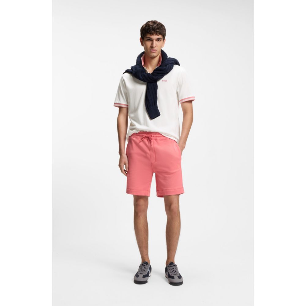 Polo de algodón a rayas
