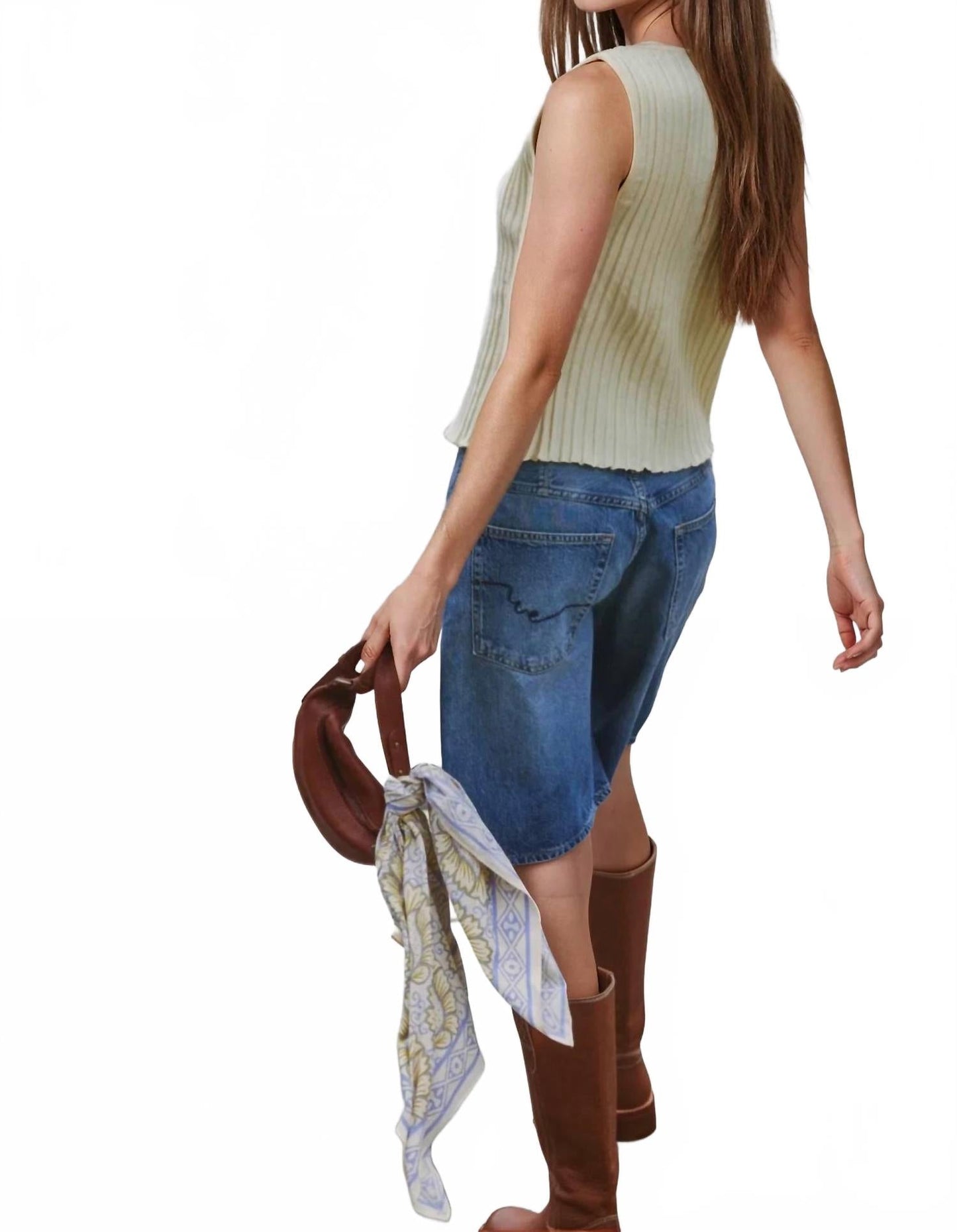 Short de mezclilla