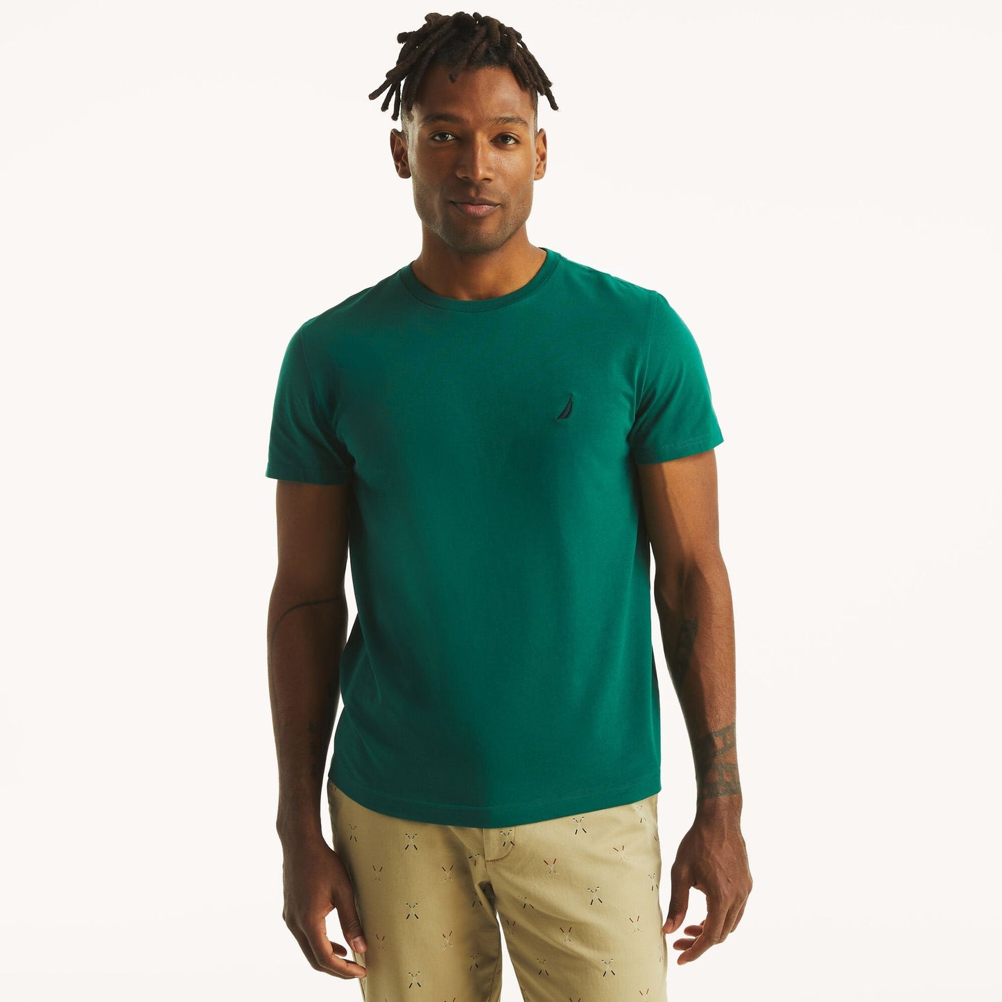 Camiseta de hombre con cuello redondo