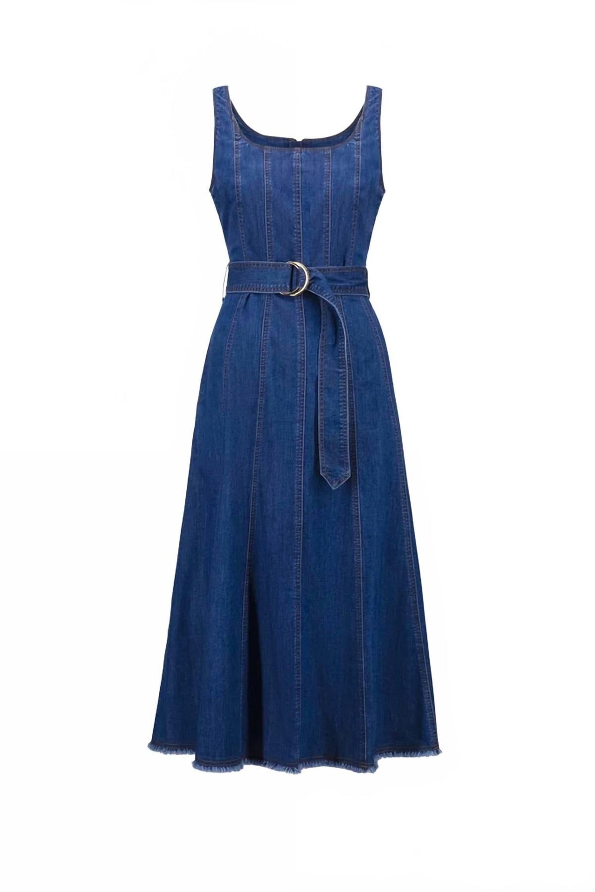 Vestido de mezclilla midi