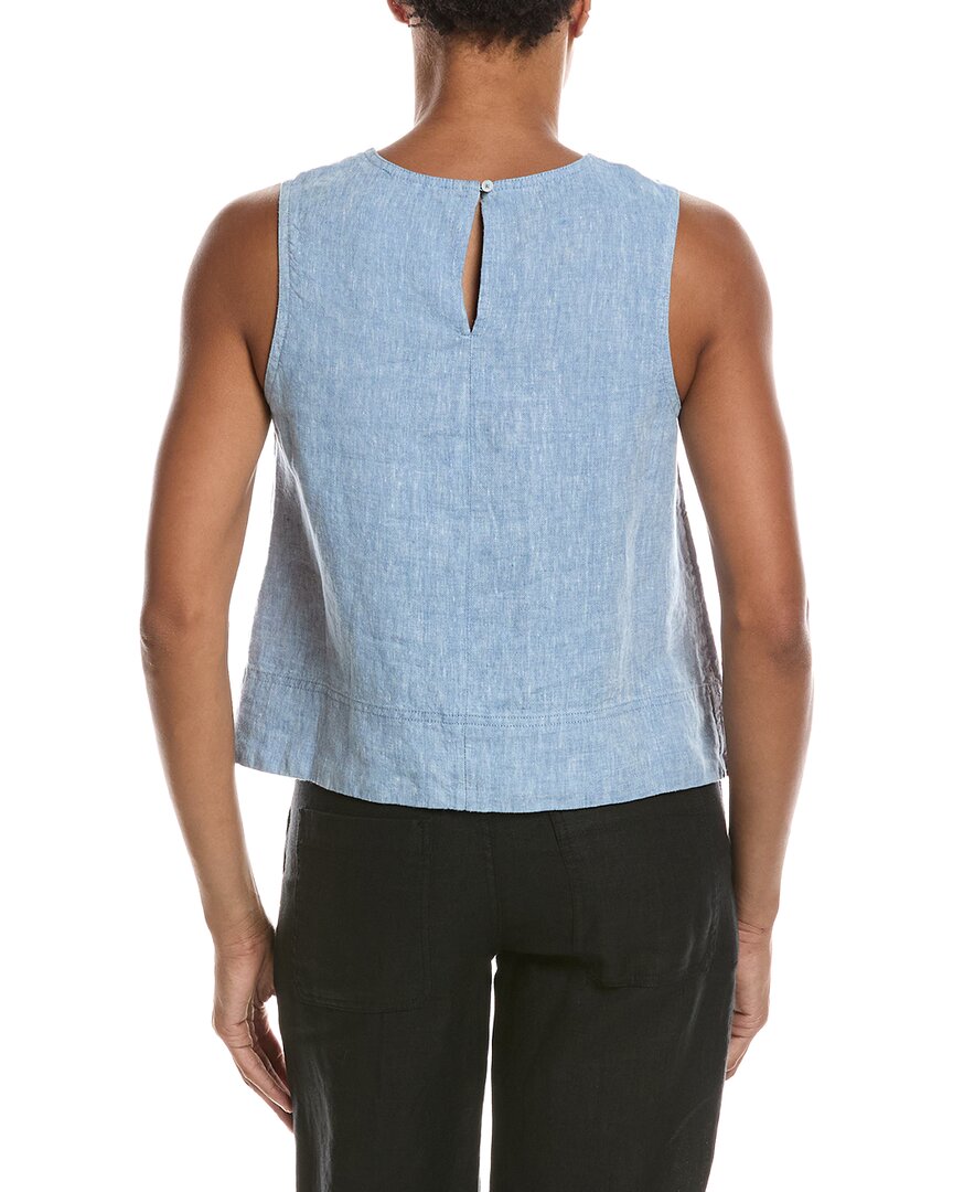 Camiseta sin mangas de lino