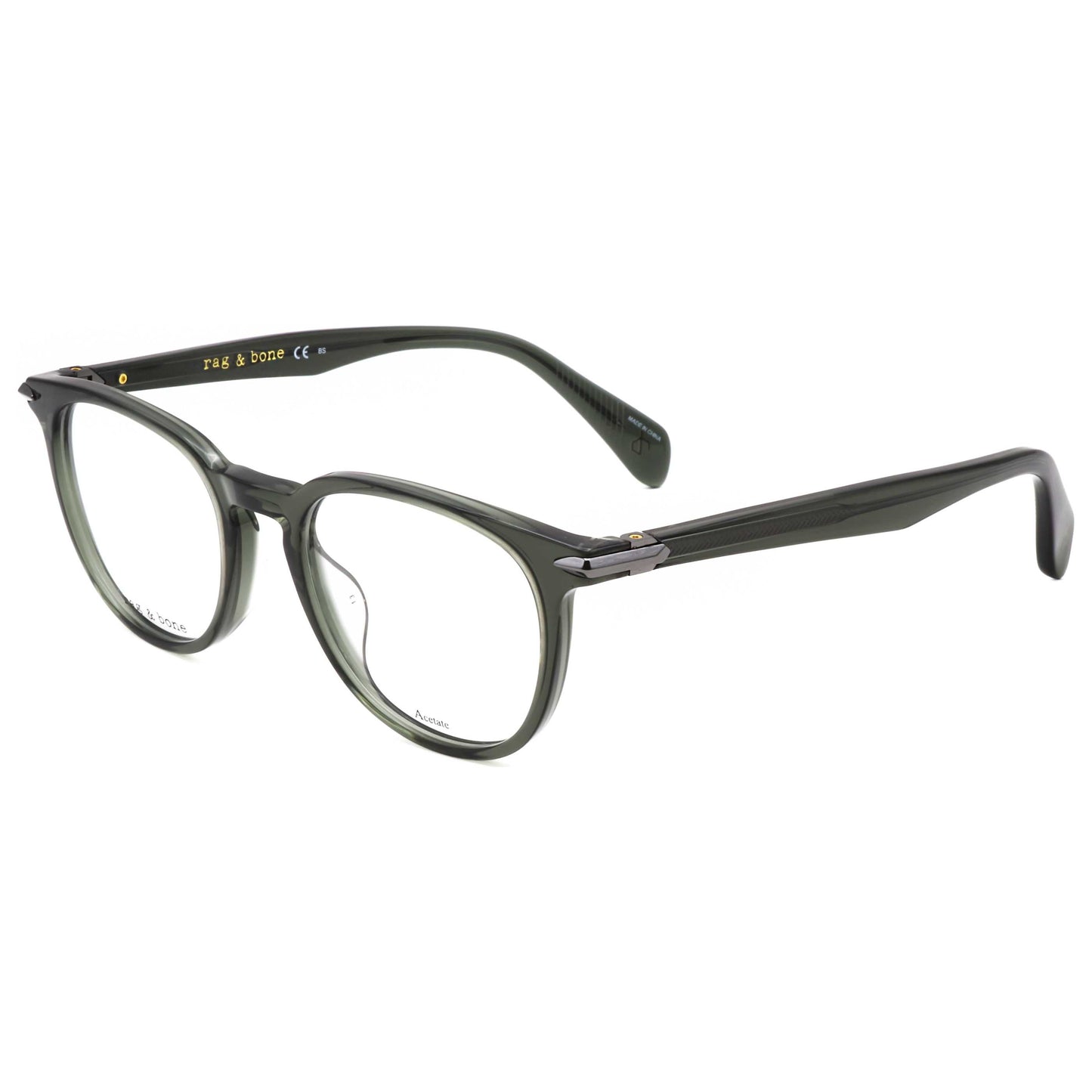 Montura para gafas de hombre 50 mm color gris oscuro