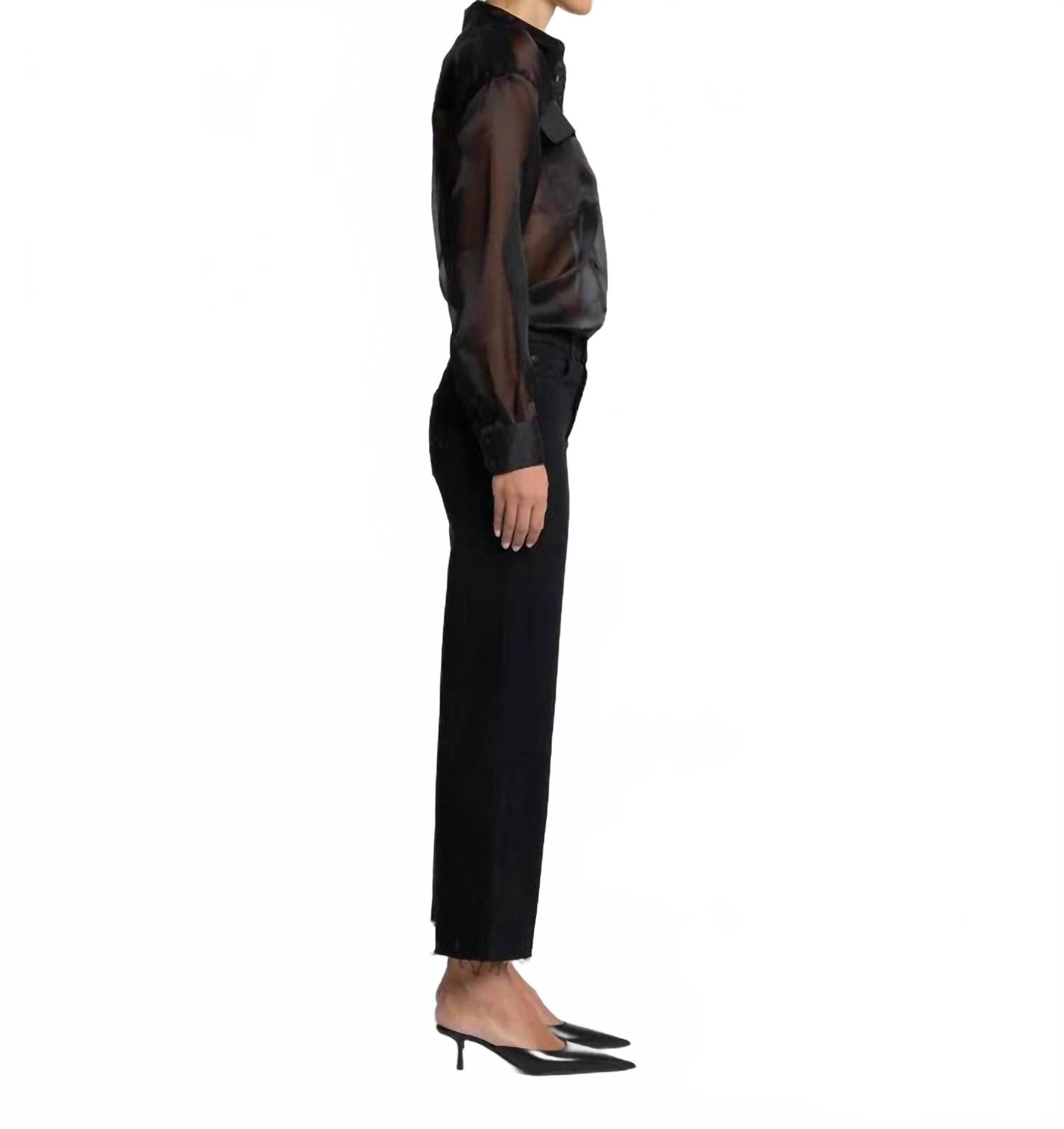 Jean color negro