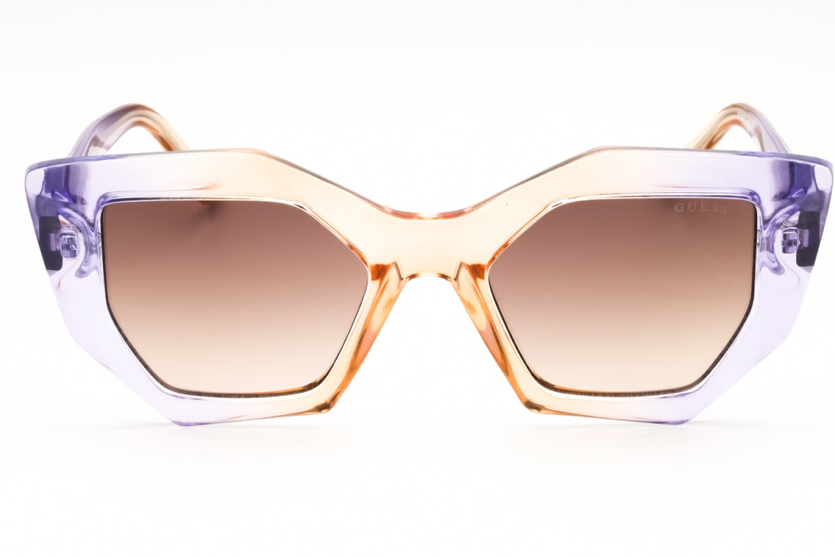 Gafas color café y lila
