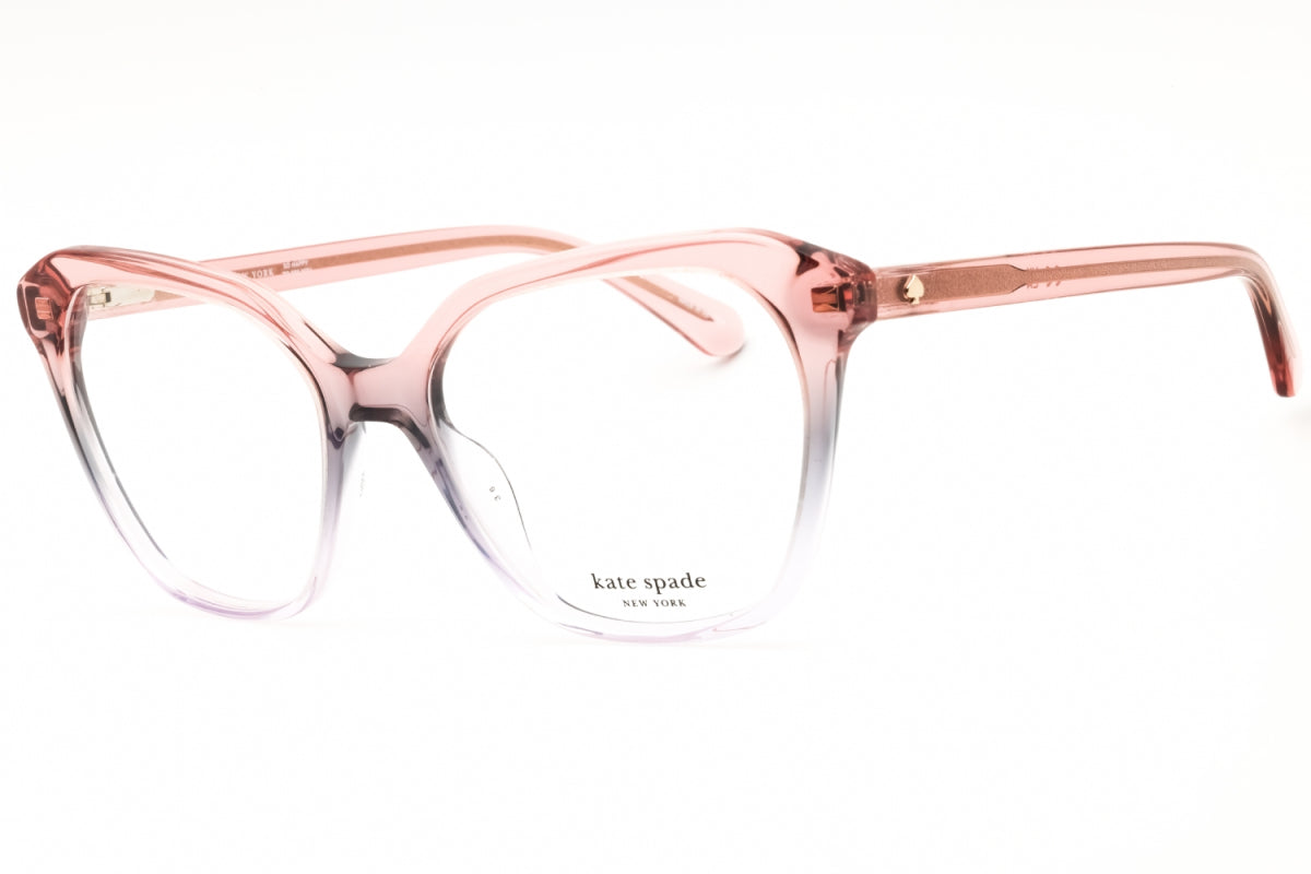 Gafas 53 mm color café y lila