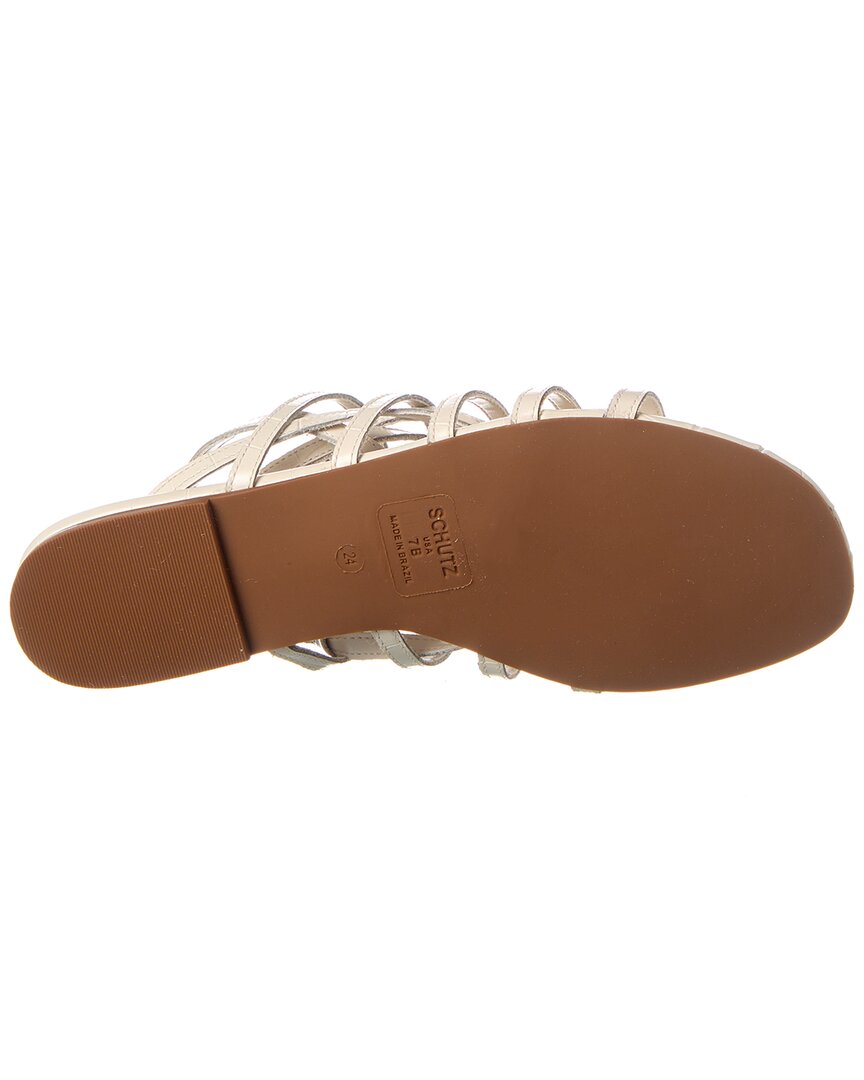 Schutz Hayden Sandalia de Cuero