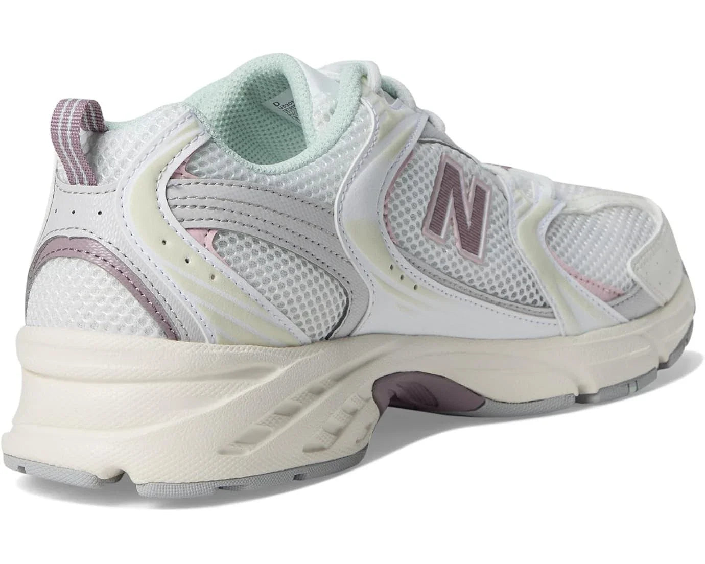 Tenis de hombre color blanco y rosado