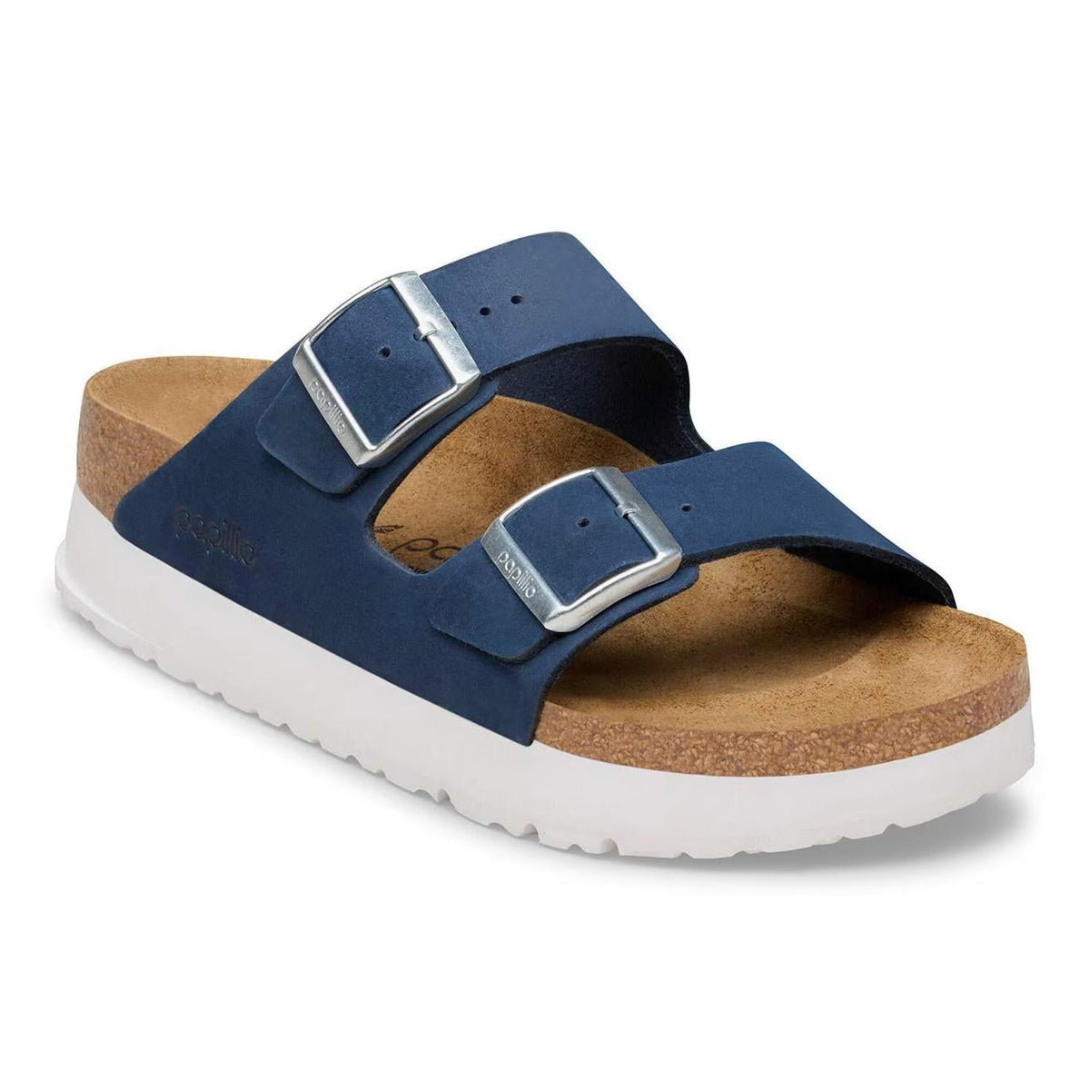 Sandalias unisex con plataforma color azul marino