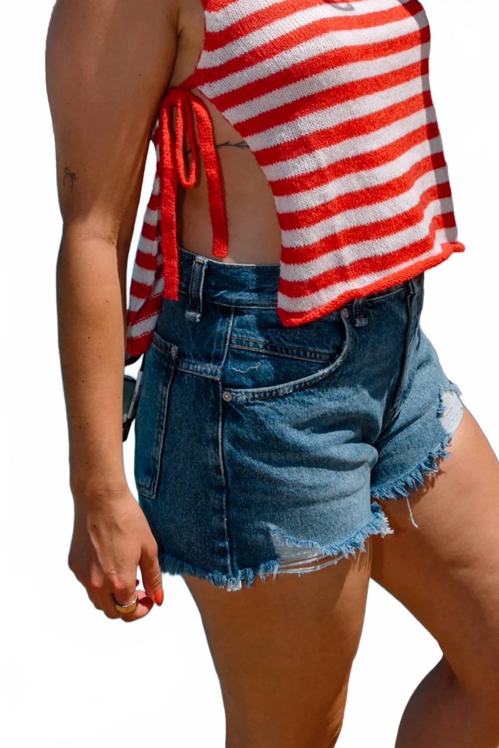 Short de mezclilla
