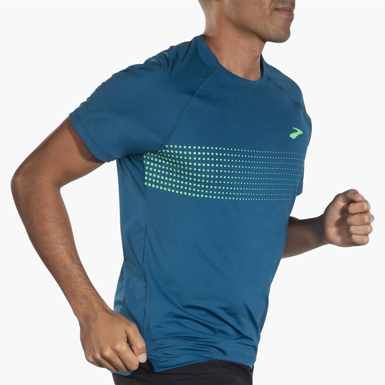 Camiseta de hombre de manga corta a rayas