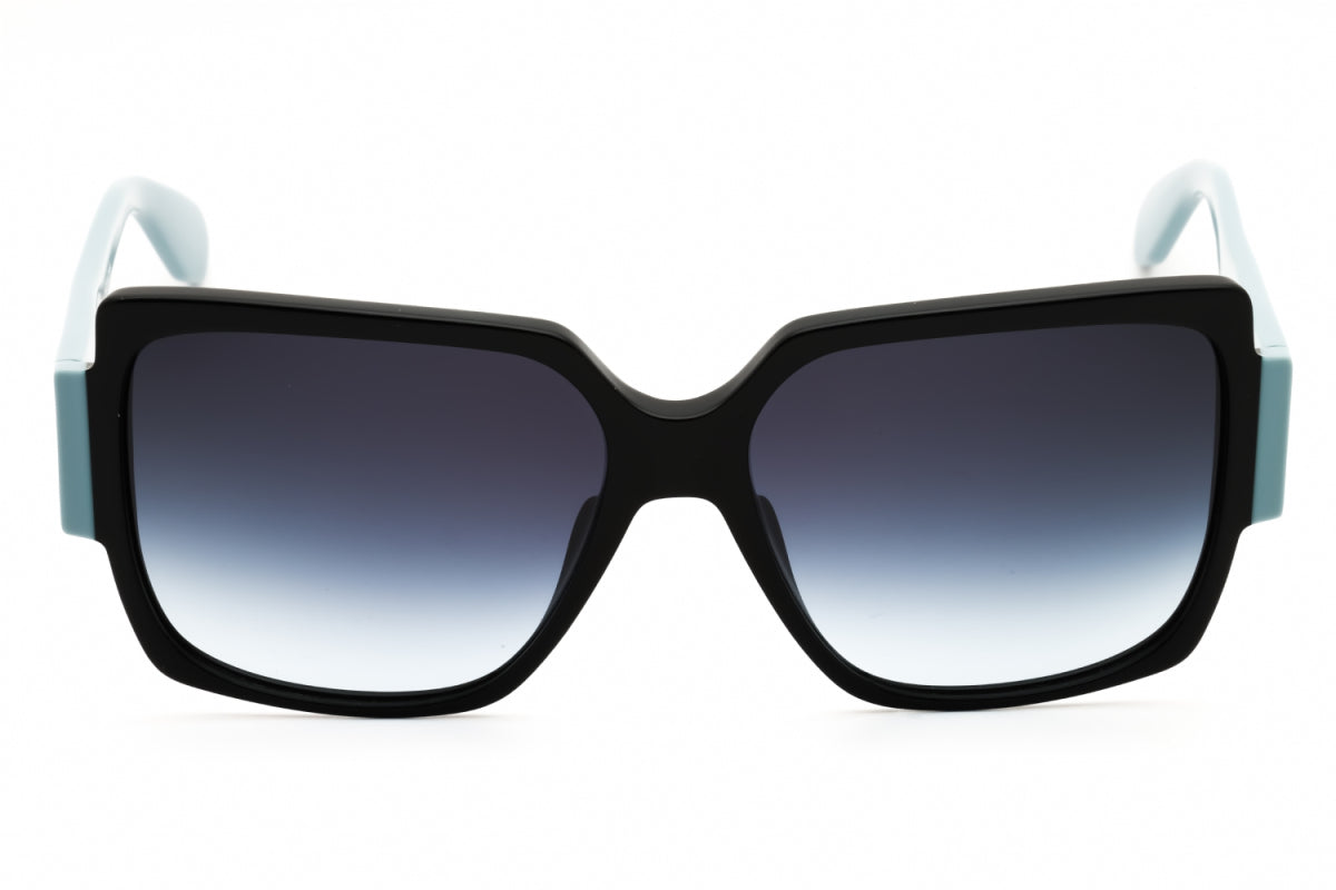 Gafas color negro y azul