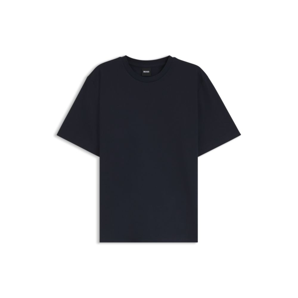 Camiseta de algodón de corte amplio