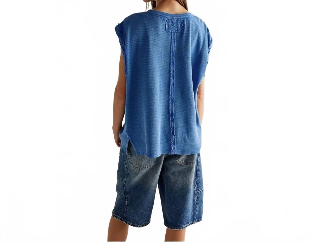 Camiseta color azul