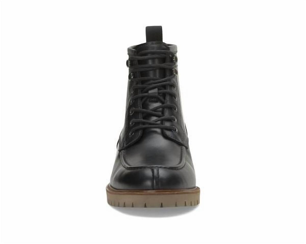 Botas de hombre color negro