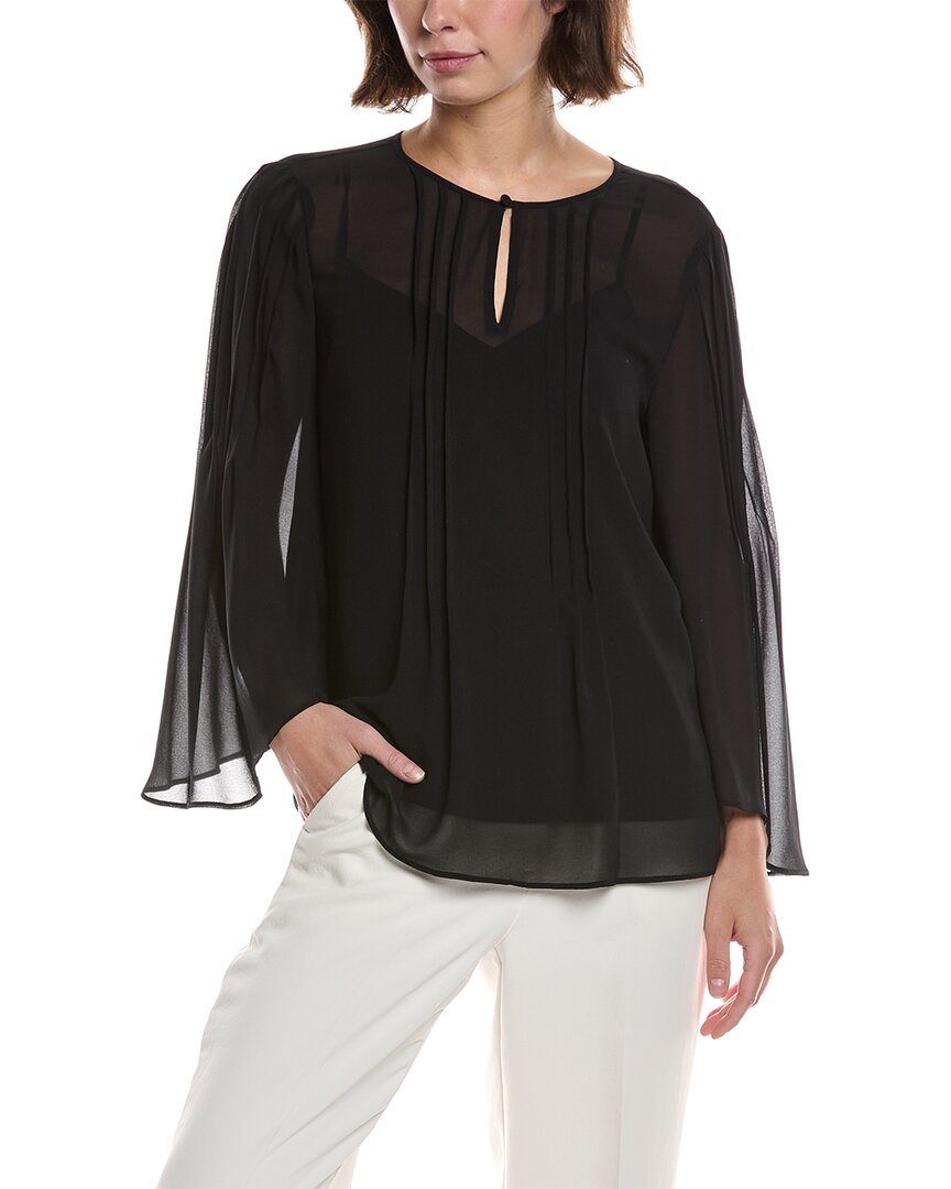 Blusa con pliegues