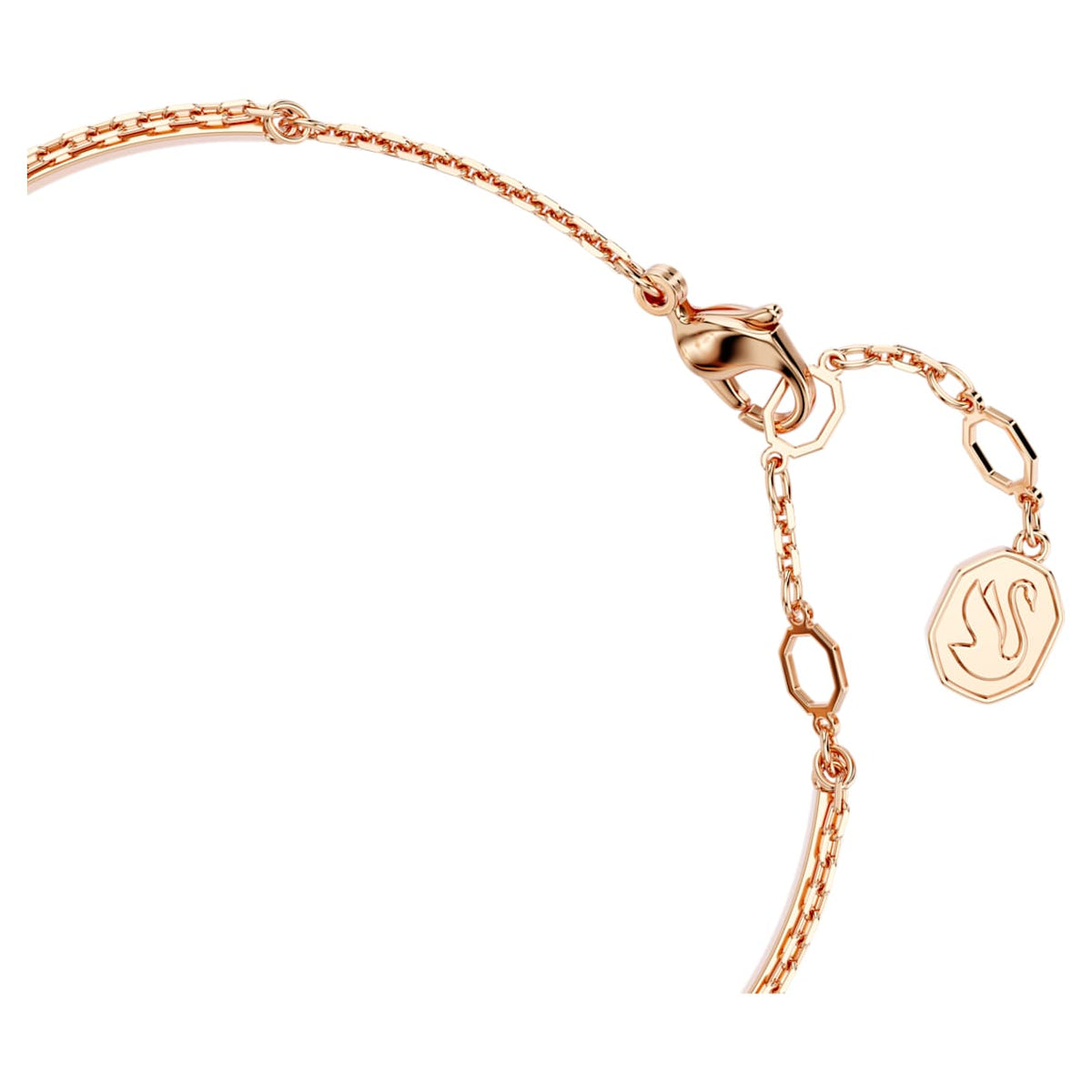 Pulsera color oro rosa y negro
