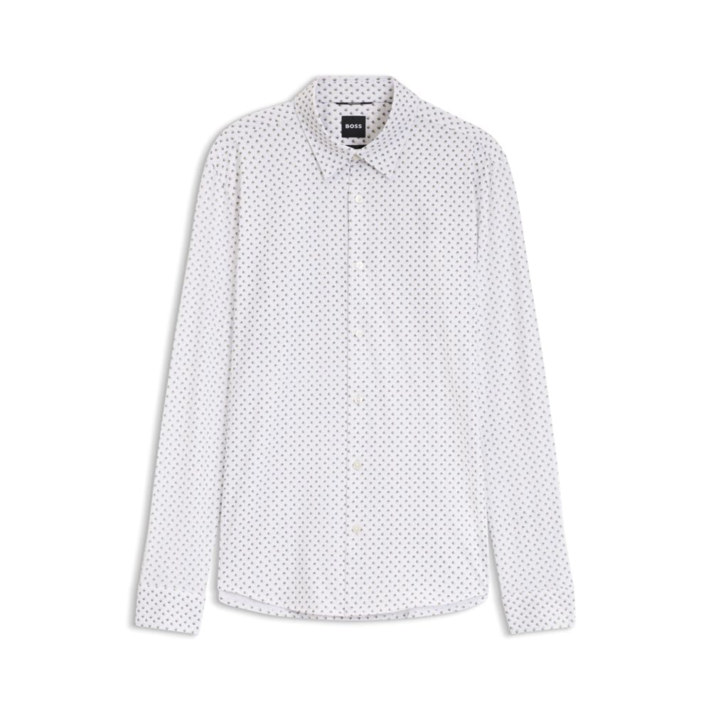 Camisa de corte ajustado con estampado