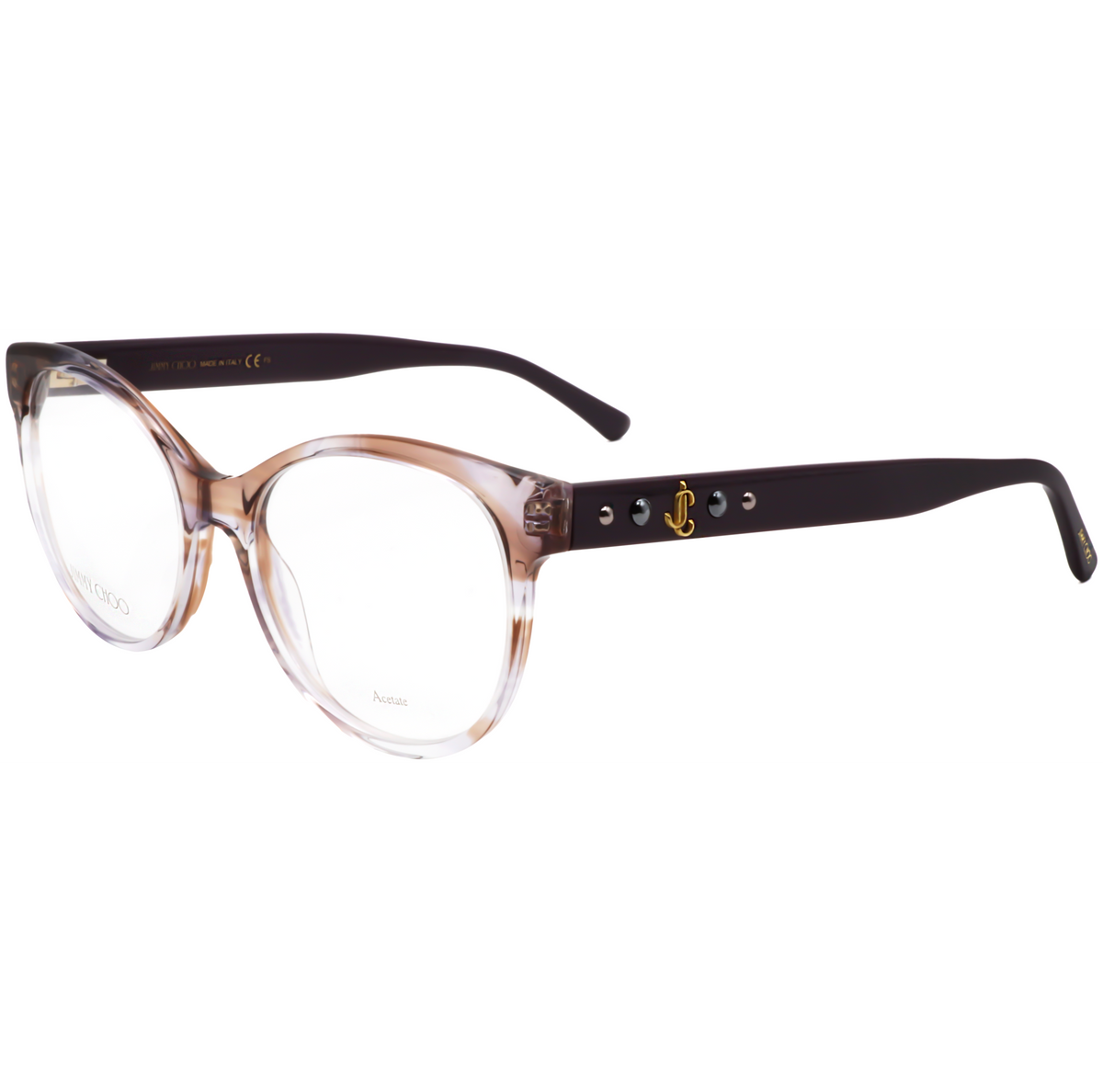 Montura para gafas de mujer 53 mm color violeta